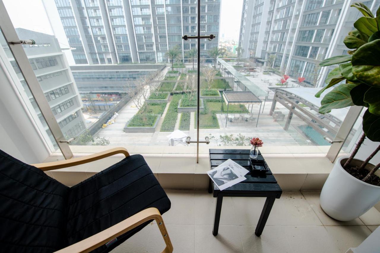 Hi-Home Suites - Vinhomes Metropolis Hanoi Bagian luar foto