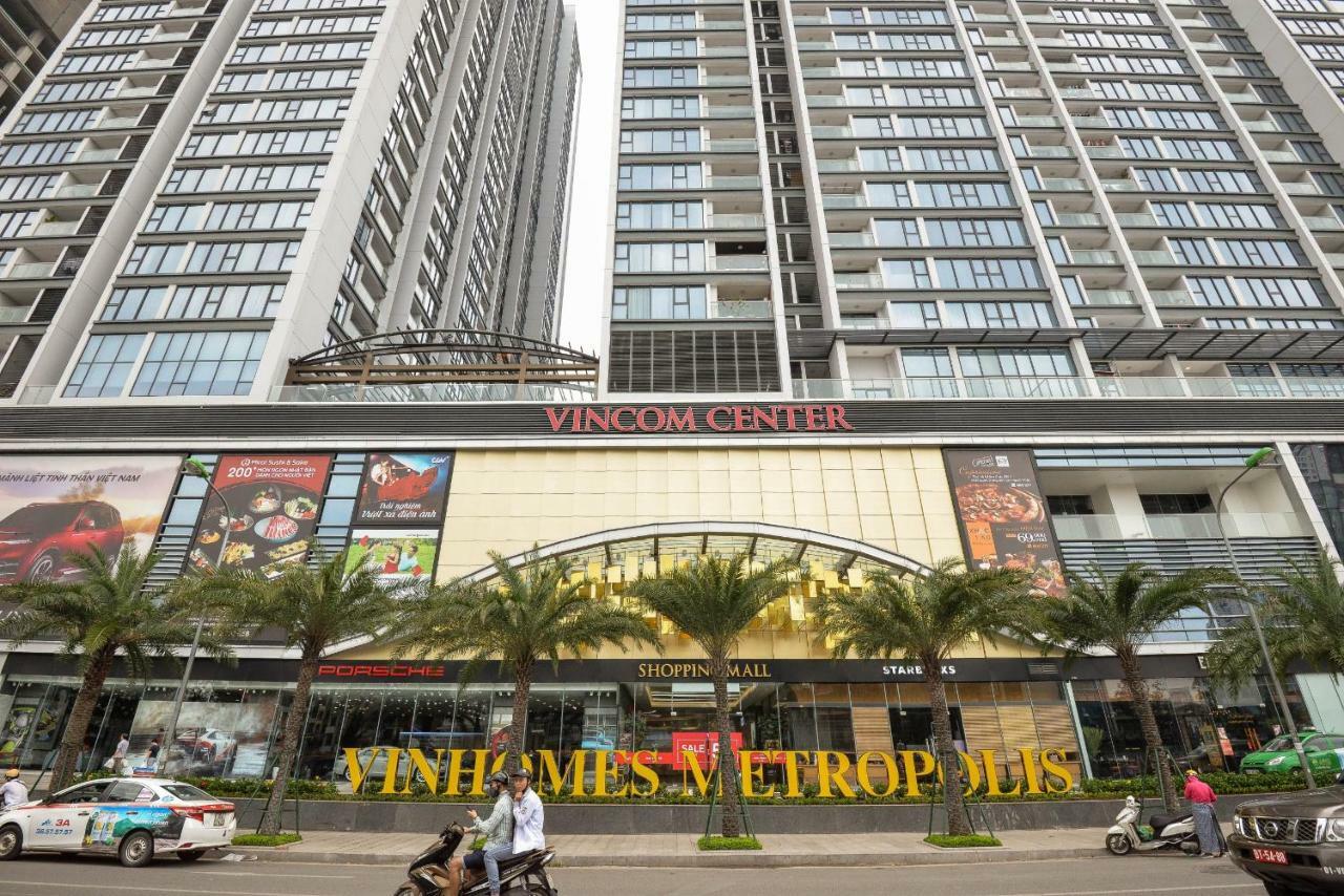Hi-Home Suites - Vinhomes Metropolis Hanoi Bagian luar foto