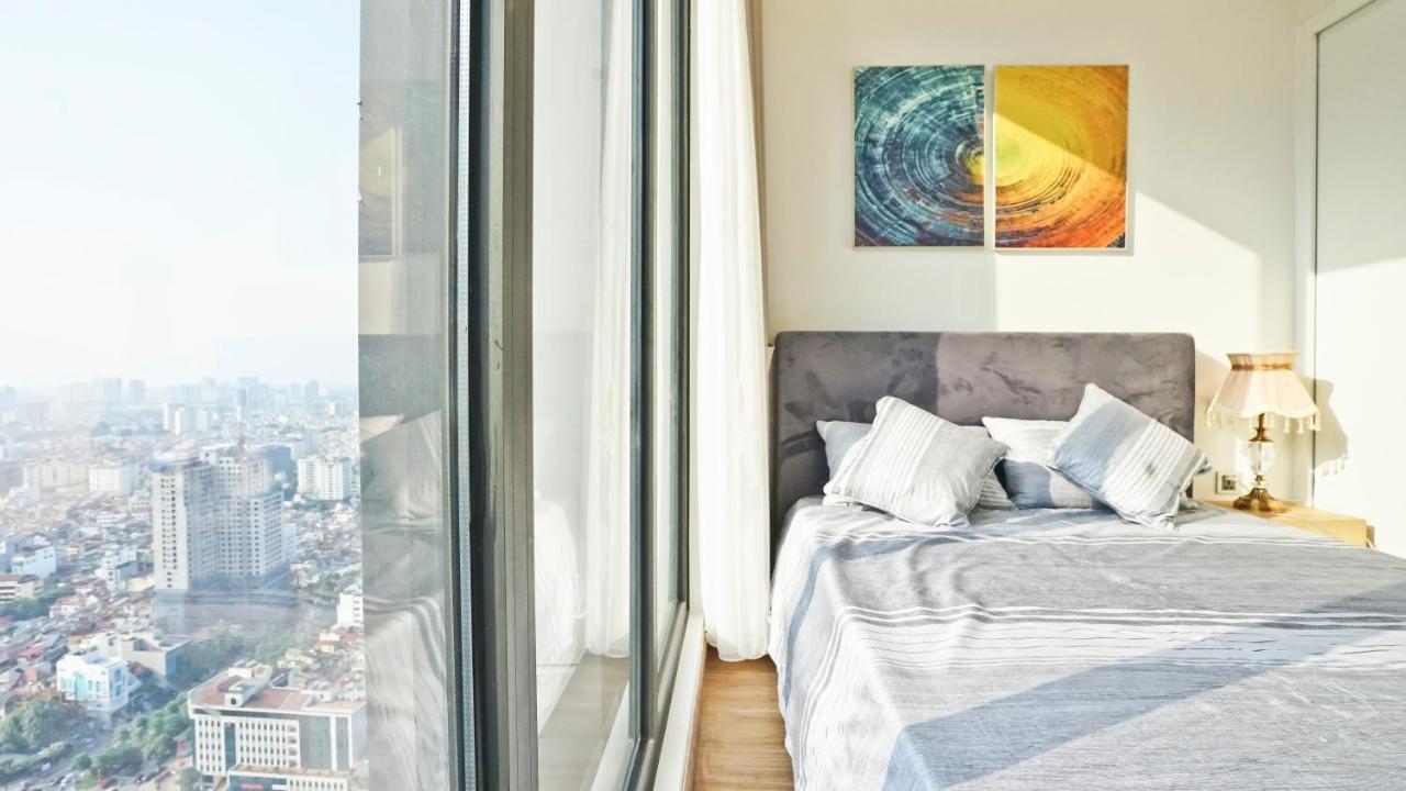 Hi-Home Suites - Vinhomes Metropolis Hanoi Bagian luar foto